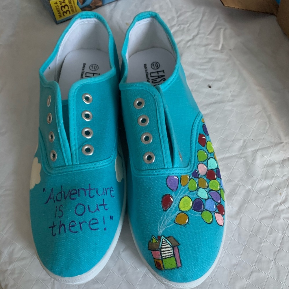 Disney’s UP hand painted shoes